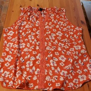 Zac & Rachel Floral Sleeveless Blouse